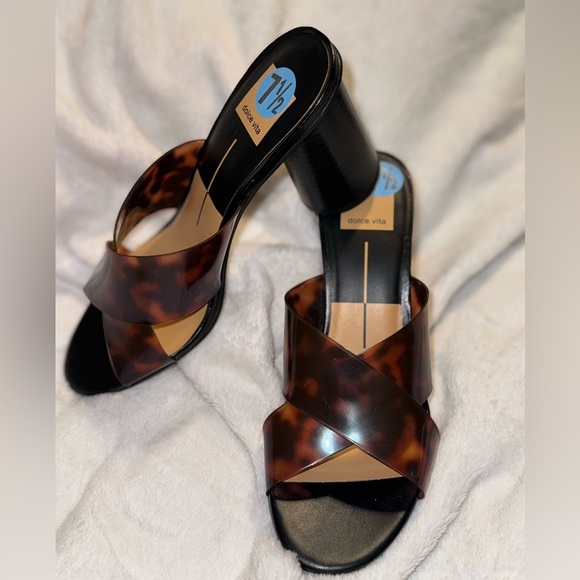 Dolce Vita Shoes - Dolce vita Joni style leopard shoes 7.5 Block heels New*!